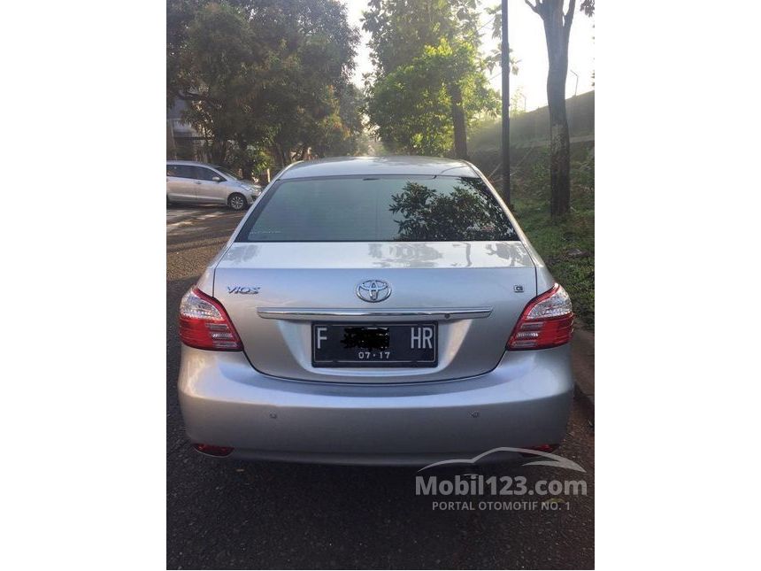 Jual Mobil Toyota Vios 2012 G 1.5 di DKI Jakarta Manual Sedan Silver Rp