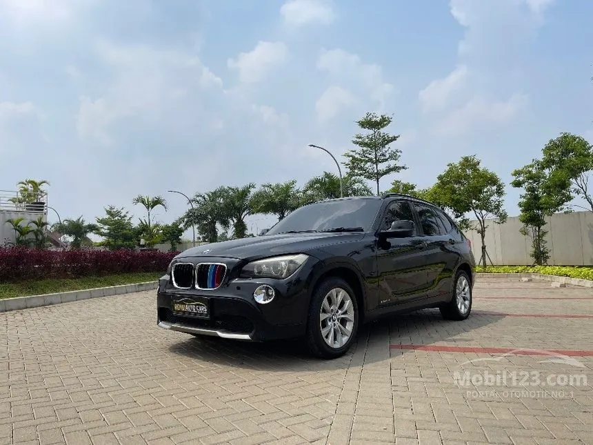 Jual Mobil BMW X1 2012 sDrive18i Executive 2.0 di Banten Automatic SUV Hitam Rp 195.000.000