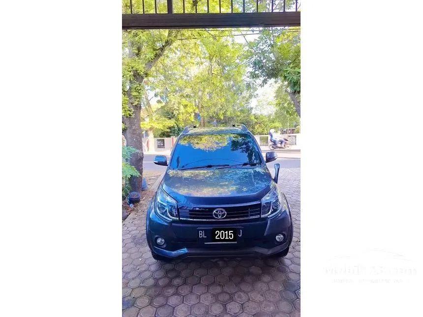 Jual Mobil Toyota Rush 2015 G 1.5 di Nangroe Aceh Darussalam Automatic SUV Abu