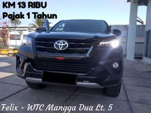 2018 Toyota FORTUNER 2.4 VRZ TRD, KM 13Rb, Tangan 1, Pajak Tahun Depan,