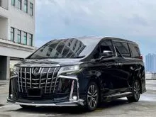 2019 Toyota Alphard 2.5 G SC Modellista MPV 1Dato Owner JBL 360 Camera High Spec Low Mileage 5xK Km F/Lon OTR Free Warranty Free Tinted