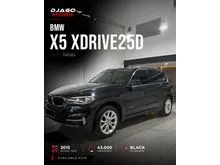 2015 BMW X5 2.0 xDrive25d SUV Diesel Black on Brown Hitam xDrive
