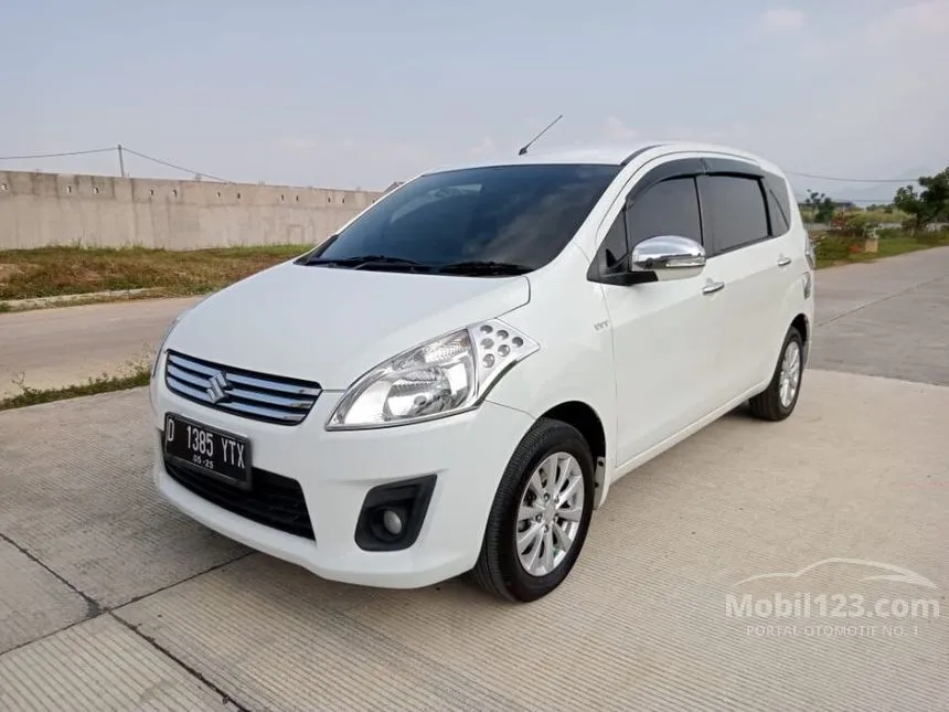 Jual Mobil Suzuki Ertiga 2015 GX 1.4 di Jawa Barat Automatic MPV Putih Rp 137.000.000