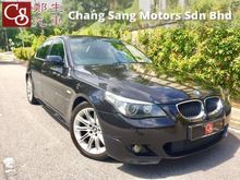 **M SPORT MODAL,FULL LEATHER AND MEMORY SEAT, I DRIVE AND ACTIVE STEERING,FOUR NEW TYRES**2006 BMW 520i
