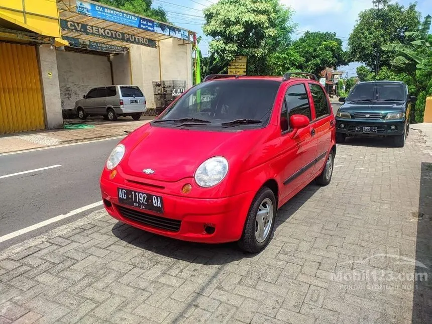 Jual Mobil Chevrolet Spark 2003 LS 1.0 di Jawa Timur Manual Hatchback Merah Rp 45.000.000
