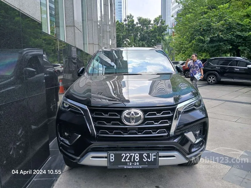 Jual Mobil Toyota Fortuner 2021 VRZ 2.4 di DKI Jakarta Automatic SUV Hitam Rp 442.000.000