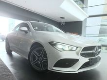 READY UNIT NIK 2020 Mercedes-Benz CLA200 1.3 AMG Coupe - UNIT READY in Two Colour White & Black