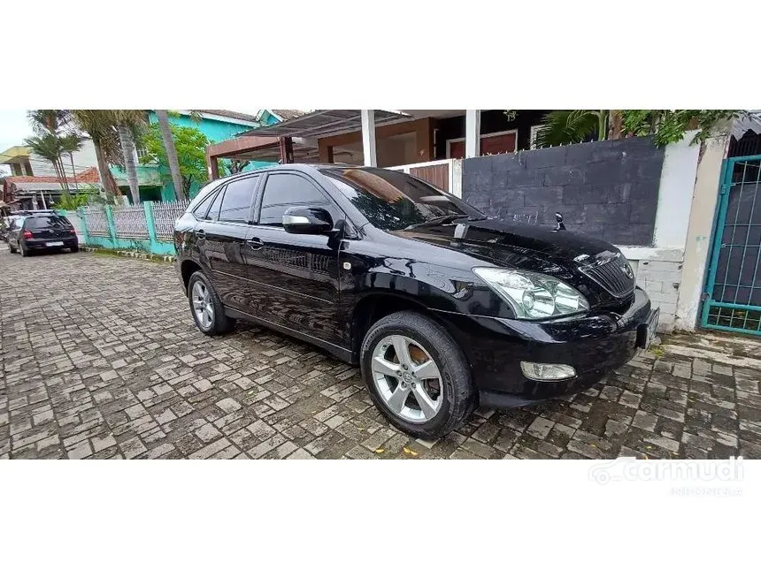Jual Mobil Toyota Harrier 2005 240G 2.4 di Jawa Barat Automatic SUV Hitam Rp 135.000.000