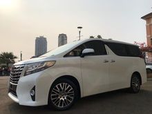 ALPHARD 2.5 X ATPM 2015 WHITE ON BEIGE TDP 150Jt