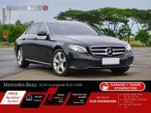 2018 Mercedes-Benz E250 2.0 Avantgarde CKD Sedan Odo 37 Rbuan Pajak Panjang (TDP MINIM) Kondisi Mulus Mercy E250 W213
