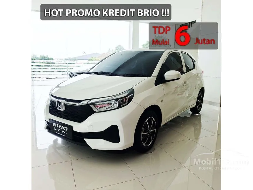 Jual Mobil Honda Brio 2024 E Satya 1.2 di DKI Jakarta Automatic Hatchback Putih Rp 185.300.000