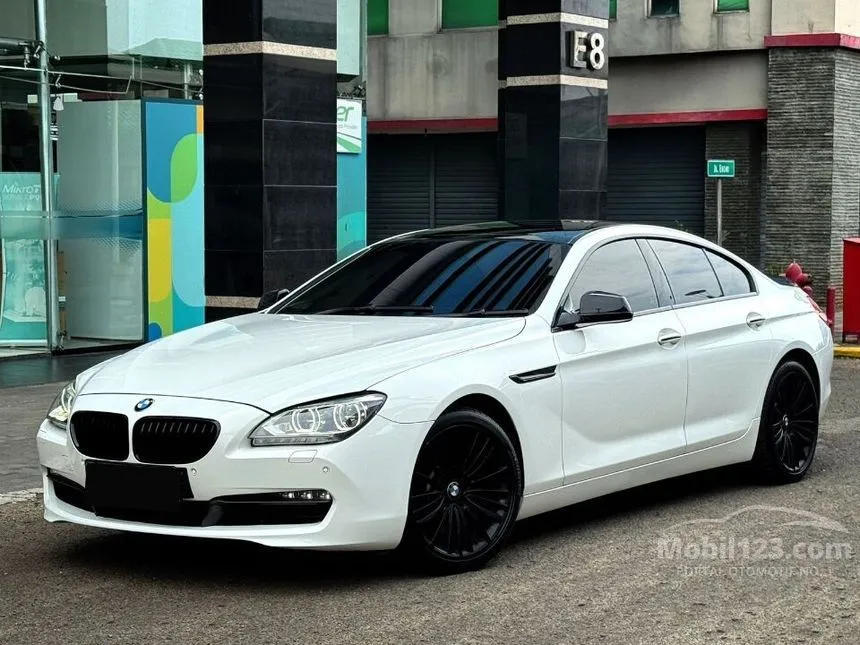 Jual Mobil BMW 640i 2012 3.0 di DKI Jakarta Automatic Gran Coupe Putih Rp 525.000.000