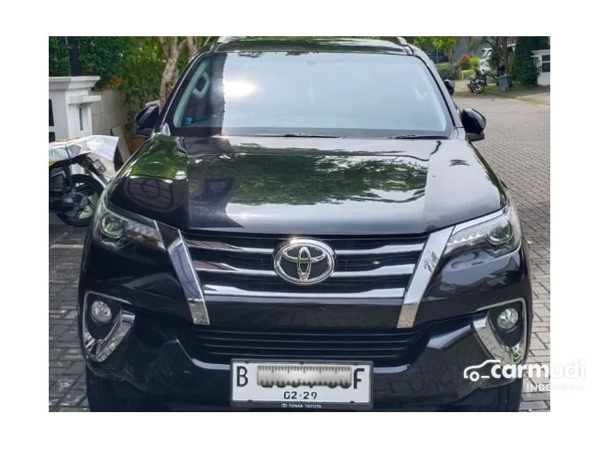 Jual Mobil Toyota Fortuner 2018 VRZ 2.4 di Banten Automatic SUV Hitam Rp 409.000.000
