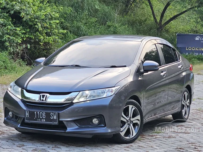 Jual Mobil Honda City 2015 E 1.5 di Jawa Tengah Automatic Sedan Abu