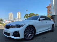 BMW 330i M-SPORT 2019 2020 NEW MODEL G20 WHITE ON BROWN ATPM TDP 250JT