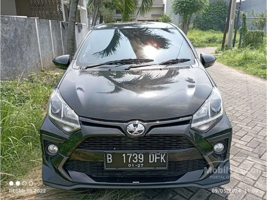 Jual Mobil Toyota Agya 2021 GR Sport 1.2 di DKI Jakarta Automatic Hatchback Hitam Rp 129.000.000