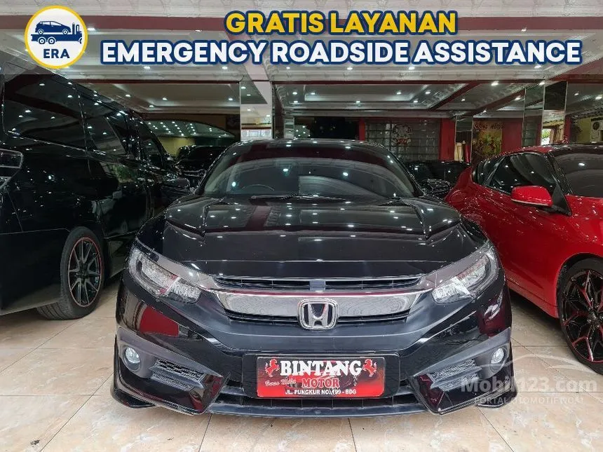 Jual Mobil Honda Civic 2016 ES 1.5 di Jawa Barat Automatic Sedan Hitam Rp 329.000.000
