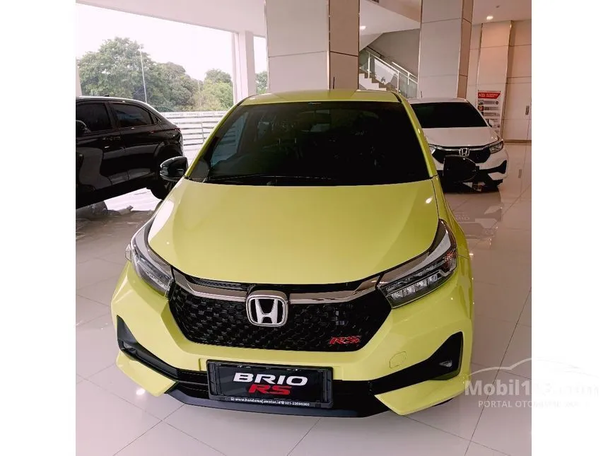 Jual Mobil Honda Brio 2024 E Satya 1.2 di Banten Automatic Hatchback Kuning Rp 154.900.000
