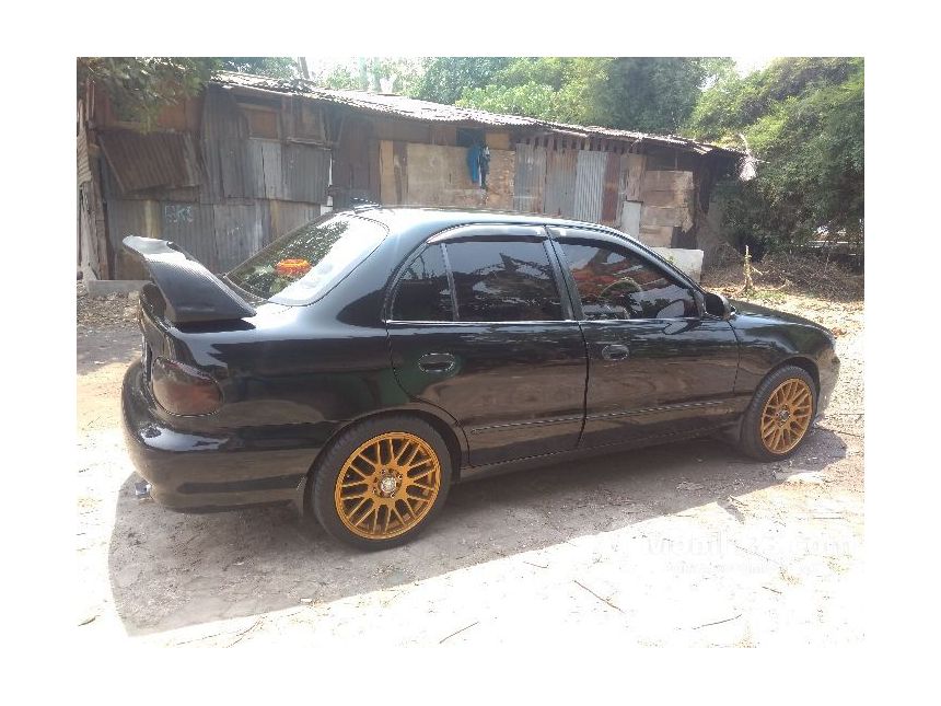 Jual Mobil Hyundai Accent 2000 GLS 1.5 di Banten Manual Sedan Hitam Rp 