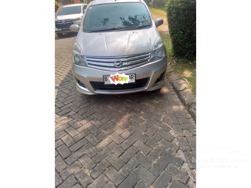 Jual Mobil Nissan Grand Livina 2013 XV 1.5 di Jawa Barat Manual MPV Silver Rp 78.000.000