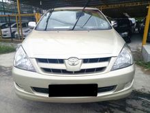 2006 Toyota Innova 2.0 G Full Spec Ori Paint 7 Seater Tiptop Condition