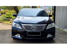 2013 Toyota Camry 2.5 V Sedan Facelift AT Black On Beige - KM 70RIBUAN ASLI ANTIK - SUPER GRESS LIKE NEW - READY TO USE