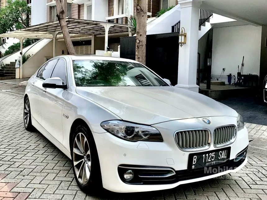 Jual Mobil BMW 520i 2015 Luxury 2.0 di DKI Jakarta Automatic Sedan Putih Rp 355.000.000