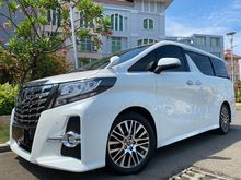 2016 Toyota Alphard 2.5 G S C Package Van Wagon White On Black Km49rb #AUTOHIGH #MUST HAVE