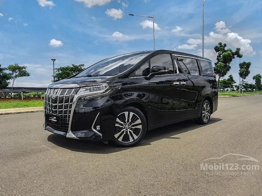 Jual Mobil Toyota Alphard 2018 G 2.5 di Banten Automatic Van Wagon Hitam Rp 775.000.000