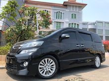 2013 Toyota Vellfire 2.4 ZG Van Wagon Nik13 Premium Sound 18 Speaker 4Cam Sunroof Black Pilot Seat Heater Seat TDP.175JT