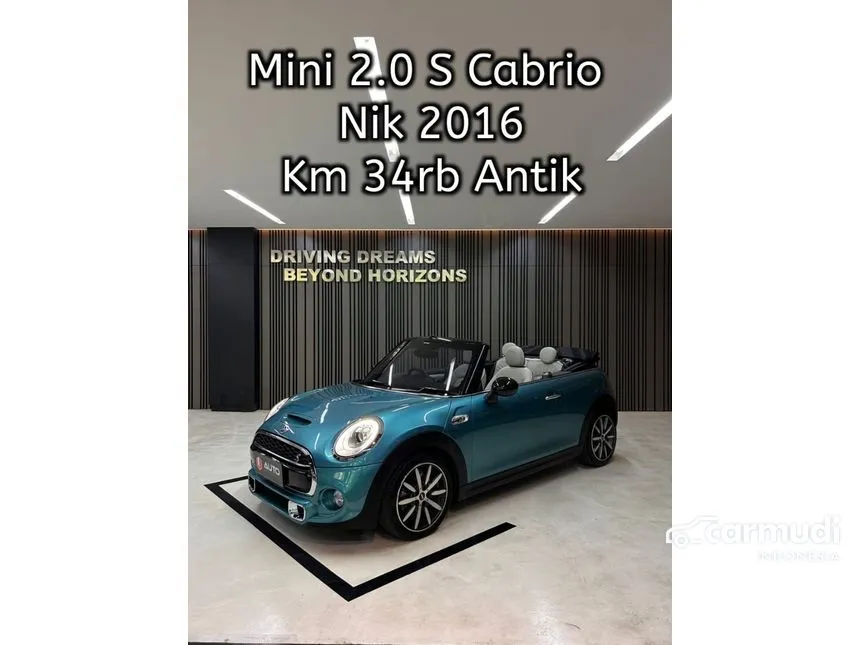 2016 MINI Cabrio Cooper S Convertible