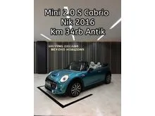 2016 MINI Cabrio 2.0 Cooper S Convertible