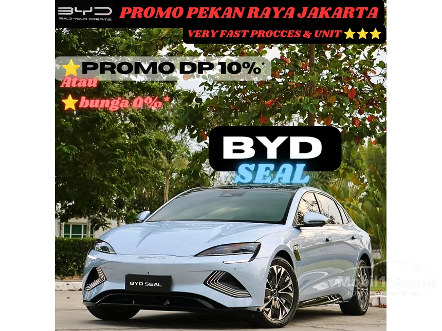 Jual Mobil BYD Seal 2024 Premium Extended Range di DKI Jakarta Automatic Sedan Abu