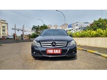 Mercedes Benz C200 CGI Classic ATPM AT 2012 Black On Black - Low Km 60ribuan - Terawat Service Record - Kredit Mudah - BEST DEAL