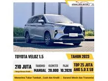 2023 Toyota Veloz 1.5 (Non Premium Color) MPV Manual Silver Kondisi Like New Siap Pakai Harga Dijamin Paling Murah