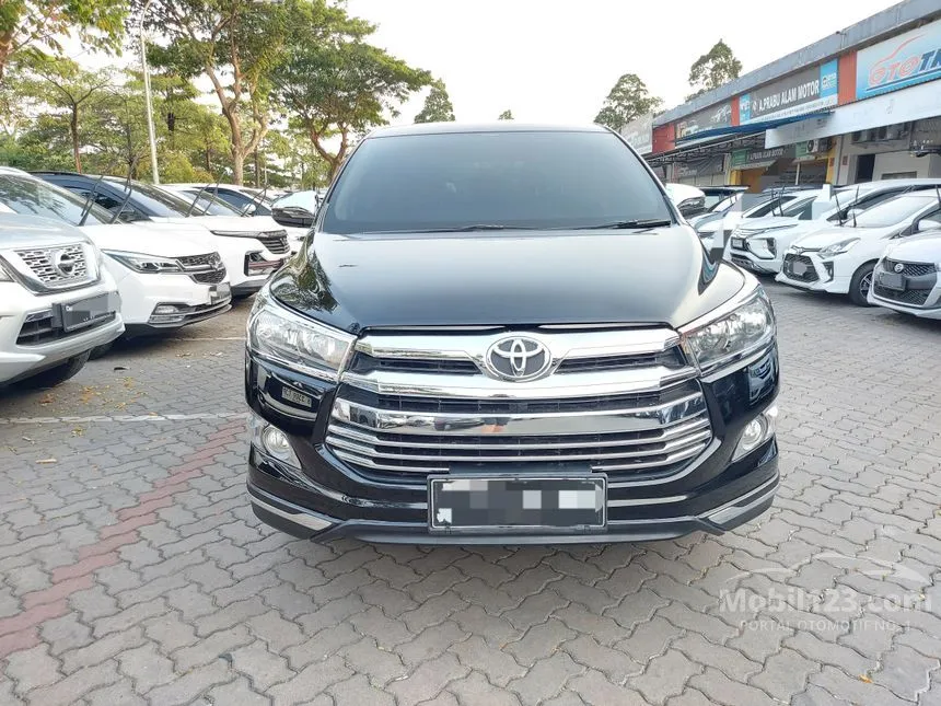 Jual Mobil Toyota Kijang Innova 2017 V 2.0 di Banten Automatic MPV Hitam Rp 265.000.000