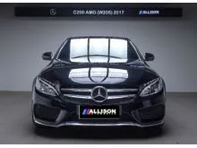 2017 Mercedes-Benz C200 2.0 AMG Line Sedan AT Hitam Dp 5,9 Jt No Pol Genap