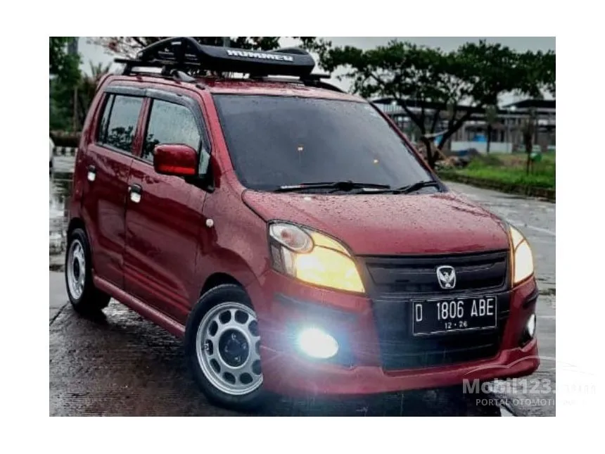 Jual Mobil Suzuki Karimun Wagon R 2013 GX Wagon R 1.0 di Jawa Barat Manual Hatchback Merah Rp 85.000.000
