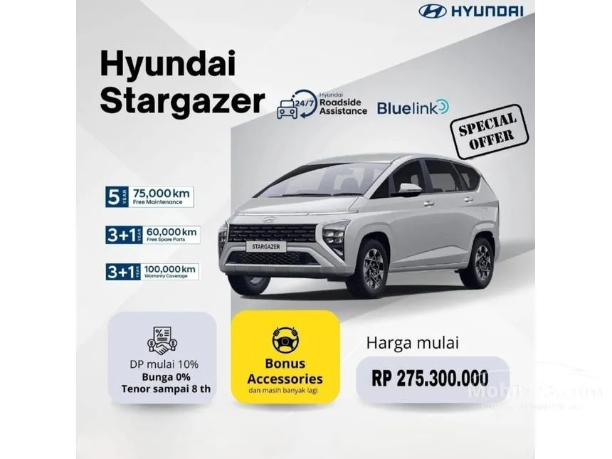 Jual Mobil Hyundai Stargazer 2024 Essential 1.5 di DKI Jakarta Automatic Wagon Lainnya Rp 255.000.000