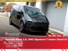 2021 Hyundai Staria 2.2 Signature 7 MPV 2WD Diesel 2021/2022 [ GARANSI 5TH ]