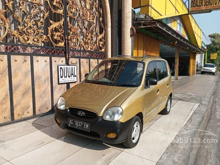 Jual Mobil Hyundai Atoz 2000 GLS 1.0 di Jawa Timur Automatic Hatchback Kuning Rp 45.000.000