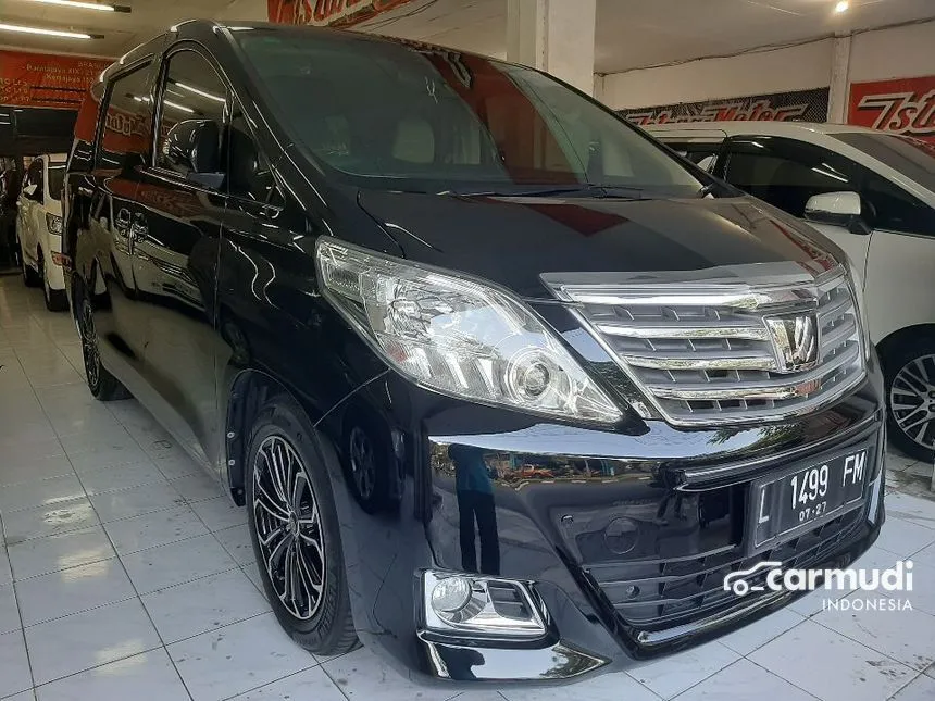 2012 Toyota Alphard G MPV