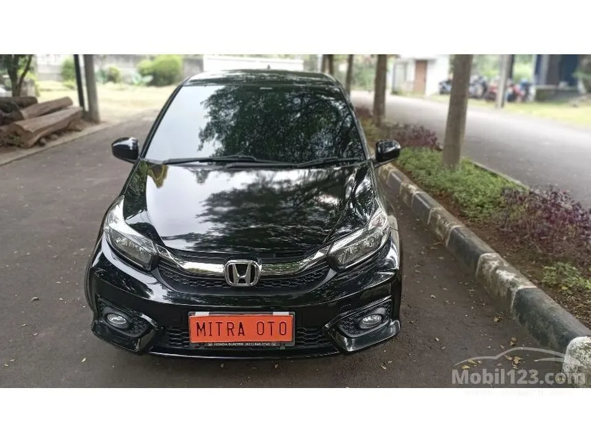 Jual Mobil Honda Brio 2018 Satya E 1.2 di Jawa Barat Automatic Hatchback Hitam Rp 158.000.000