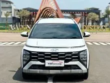 2023 Hyundai Stargazer X 1.5 Prime MPV At Matic Putih Mate Km 30Rb Warenty Hyundai On Dp 45Juta *Dinar Auto*