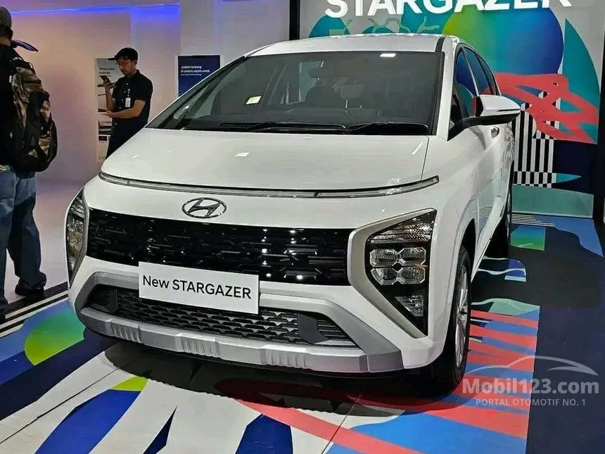 Jual Mobil Hyundai Stargazer 2023 Trend 1.5 di DKI Jakarta Automatic Wagon Putih Rp 252.500.000