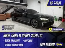 2019 BMW 730Li 2.0 M Sport Sedan LCI Black on Orange Hitam 730 Li MSport 730i