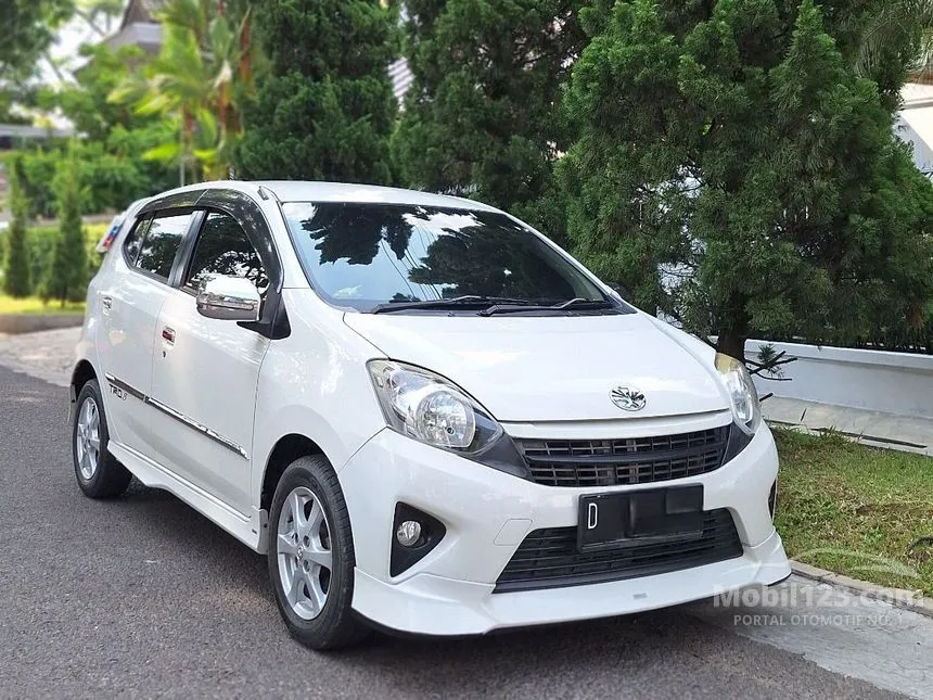 Jual Mobil Toyota Agya 2017 TRD Sportivo 1.0 di Jawa Barat Automatic Hatchback Putih Rp 110.000.000