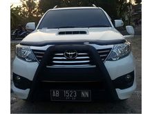 Toyota Fortuner 2.5 G TRD VNT Turbo Diesel MT 2013 #Dijual di Yogyakarta Asli AB Pajak Baru