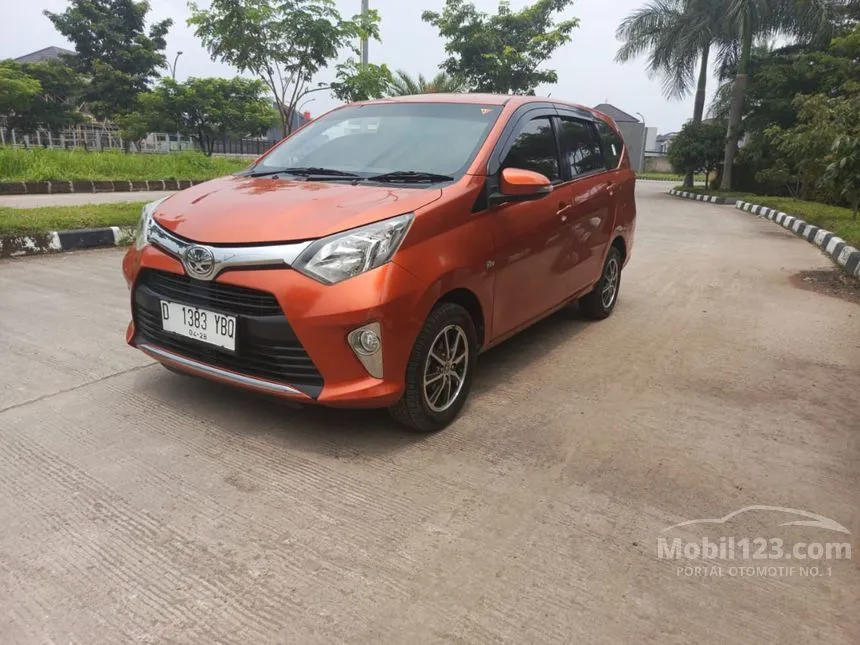 Jual Mobil Toyota Calya 2018 G 1.2 di Jawa Barat Manual MPV Orange Rp 119.000.000