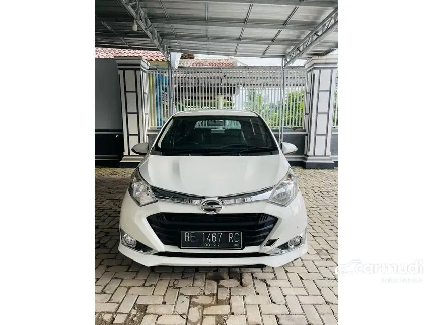 Jual Mobil Daihatsu Sigra 2017 R Deluxe 1.2 di Lampung Manual MPV Putih Rp 117.000.000